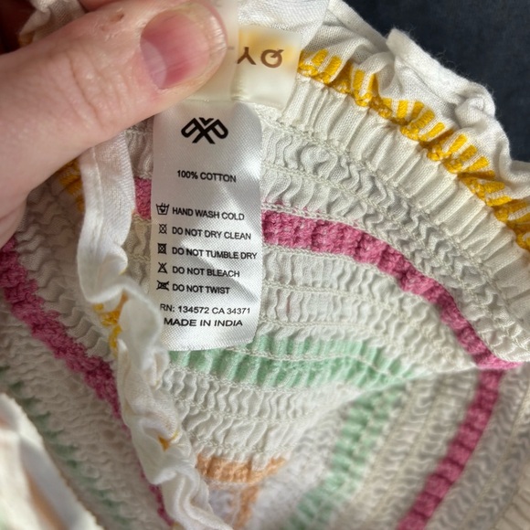 Pilyq Stephanie dress sold at REVOLVE Multicolor Striped Maxi Dress Sz XS/S - Picture 10 of 11